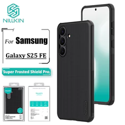 Nillkin Para Samsung Galaxy S25 FE Case Super Frosted Shield Pro Anti Impressão Digital Capa Traseira À Prova De Choque