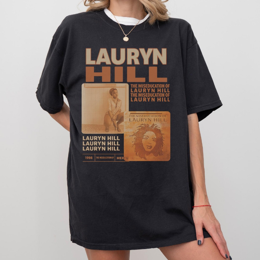 Camiseta Unissex Algodão Lauryn Hill The Miseducation