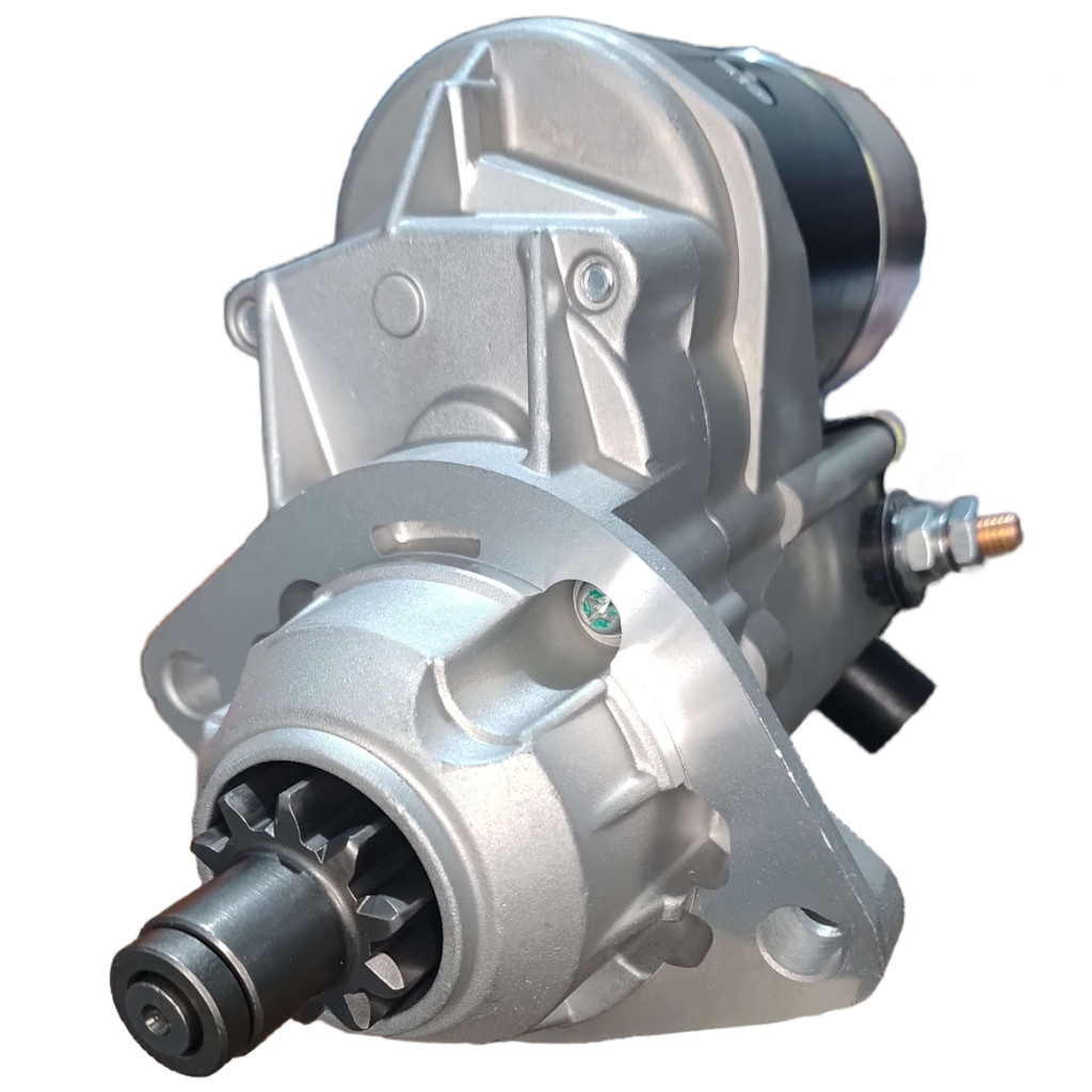 Motor de Partida Arranque Komatsu Pá Carregadeira WA120 WA180 WA200 WA250 WA2532280000630 24v 10d