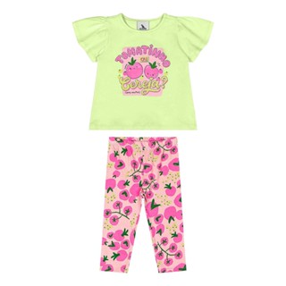 Conjunto Blusa e Legging para Bebê Quimby em Oferta na Shopee