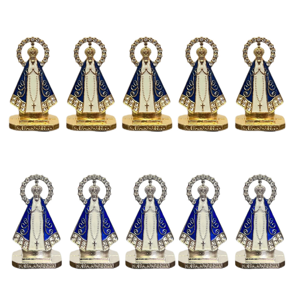 Nossa Senhora Aparecida - Pequena Estátua Decorativa Encantadora