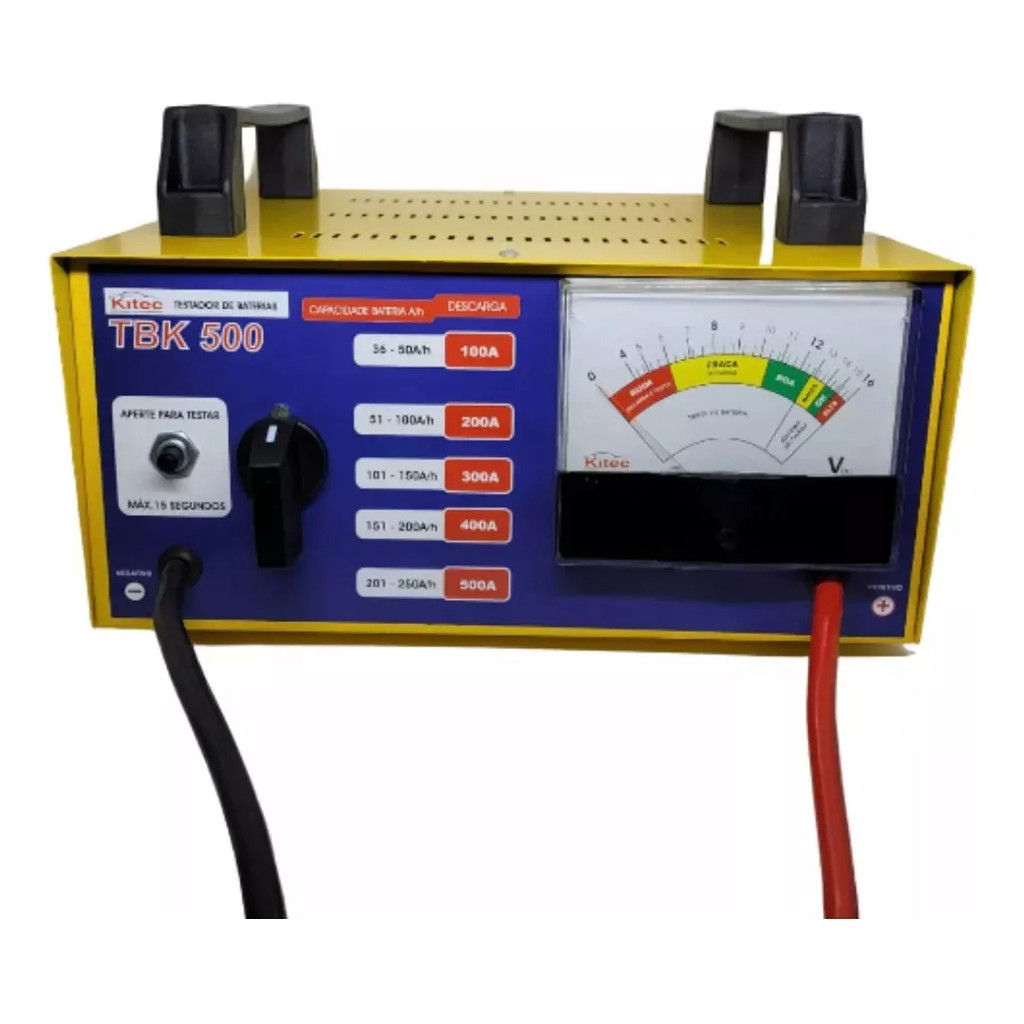 Teste De Bateria Profissional Tbk 500 - Kitec