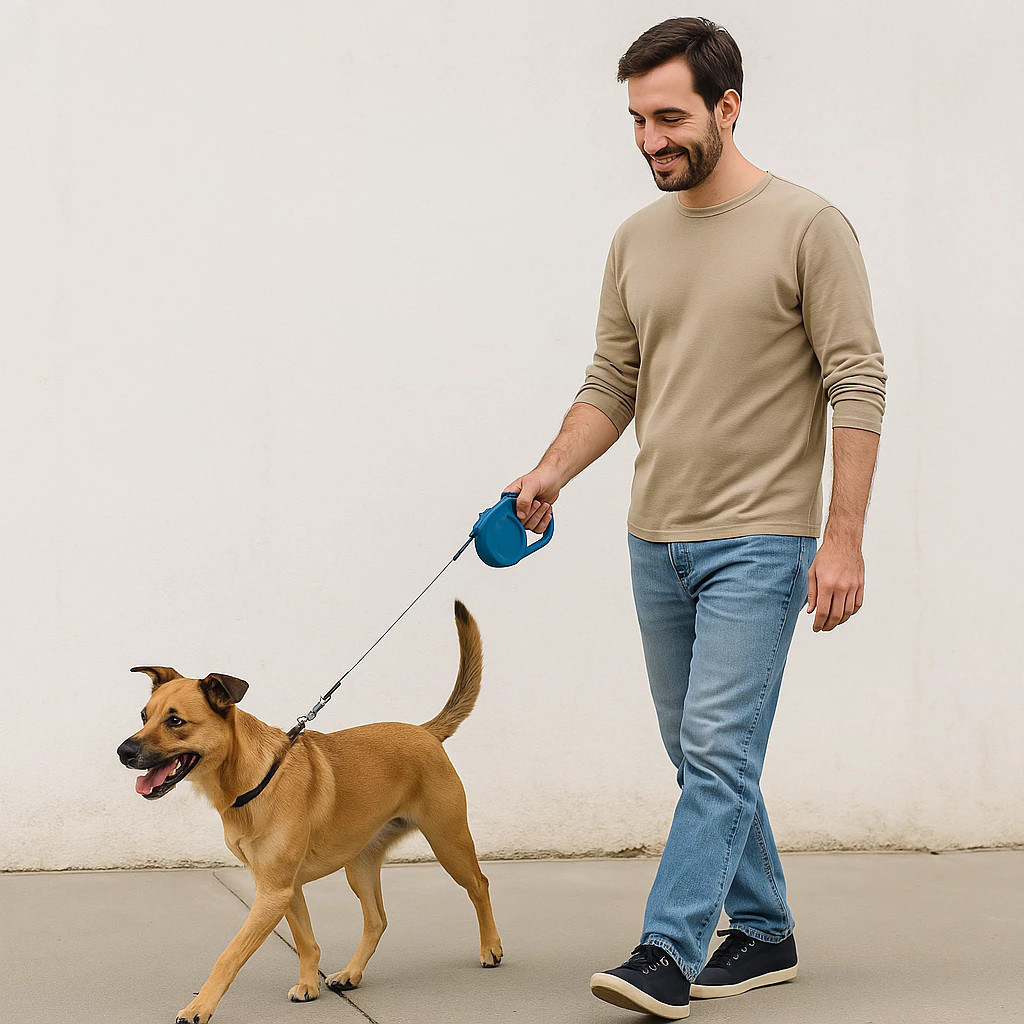 Coleira guia passeio pet cachorro gato arnês trela resistente caminhada adestramento
