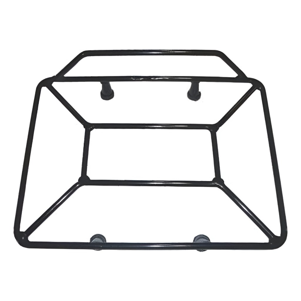 Bagageiro Universal Grelha Para Bau E Bauleto De Moto Oval