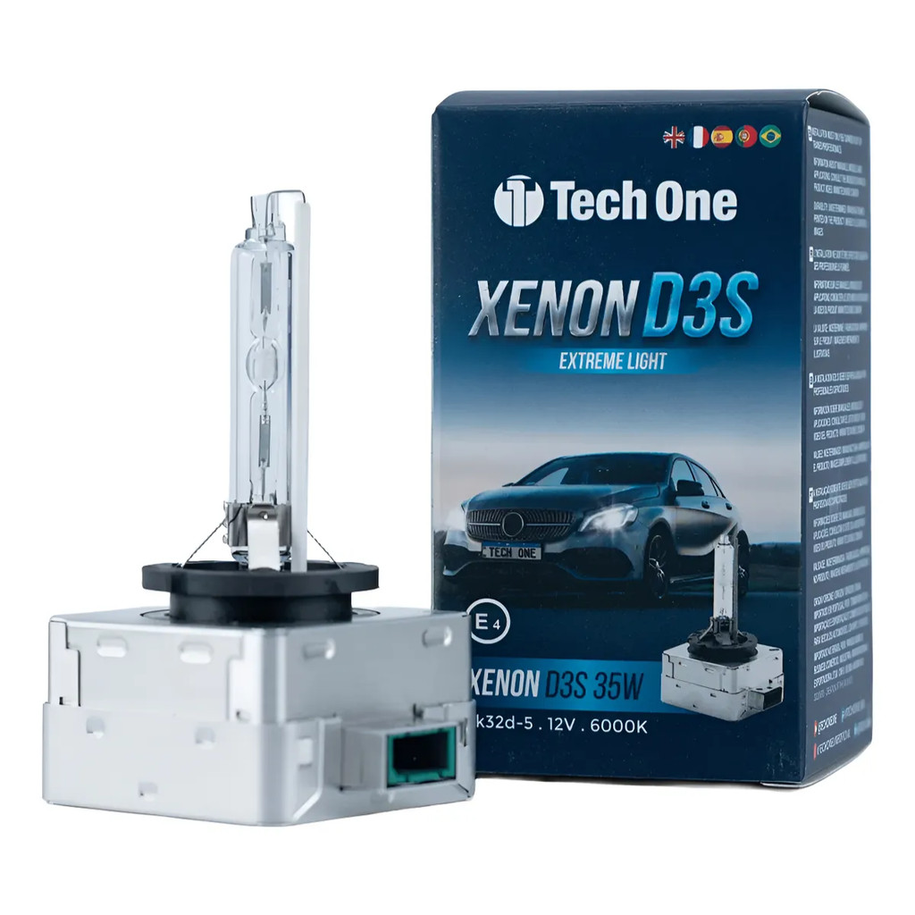 Lampada Automotiva Xenon Serie D3s 12v 6000k Unidade Marca Tech One em Oferta na Shopee