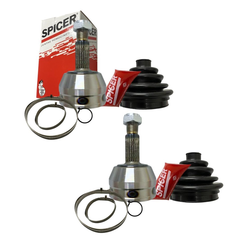 Par Junta Ponteira Homocinetica Para Gol 1.0 G2 G3 G4 22x28