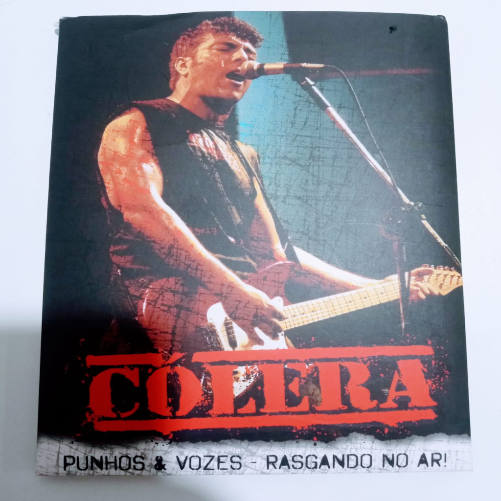 DVD Dvd Colera - Punhos E Vozes Rasgando No Ar editora Banda Cólera