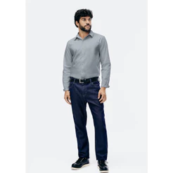 Camisa Básica Masculina Super Slim Manga Longa