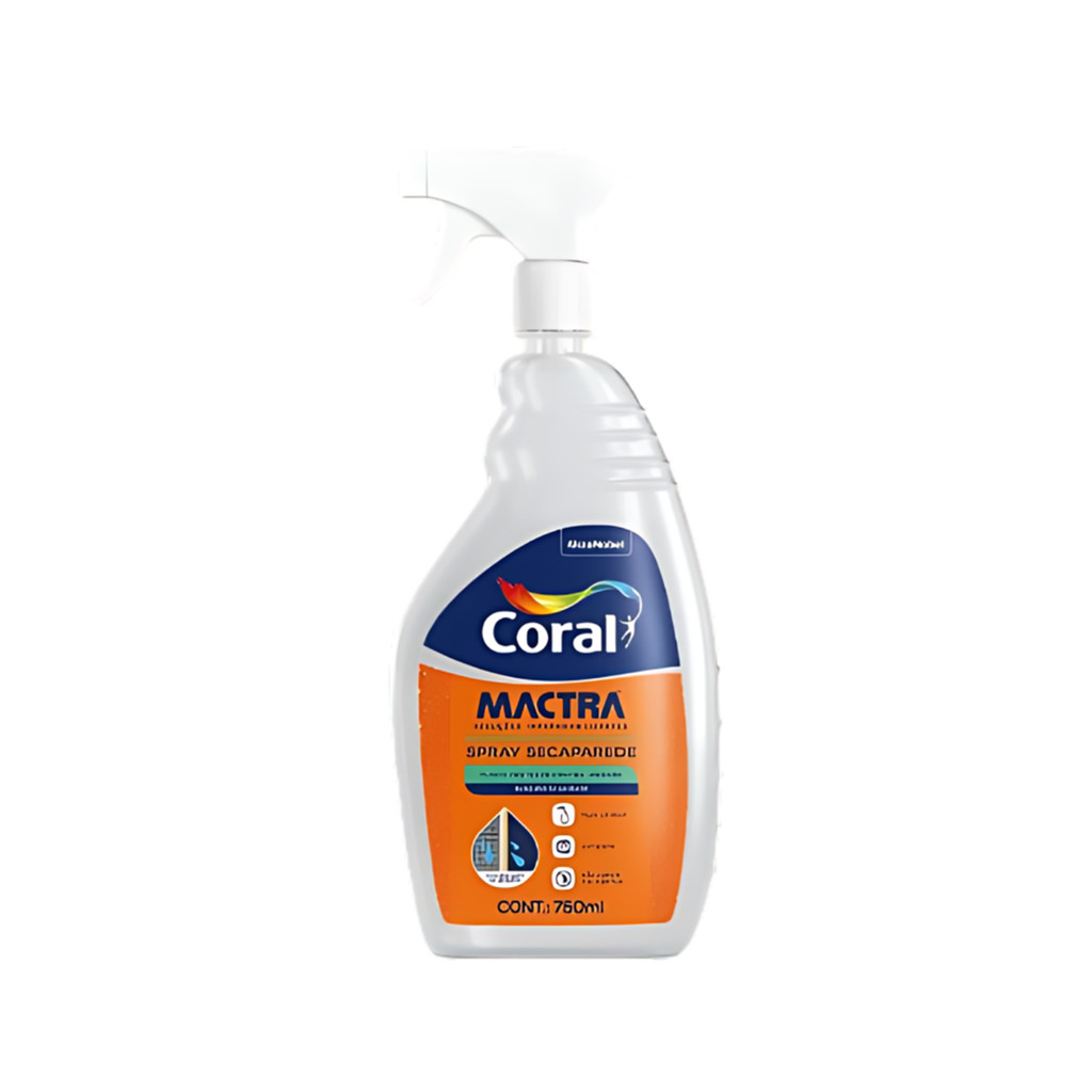 Spray Seca Parede Coral Mactra 750 Ml em Oferta na Shopee