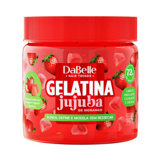 Gelatina Capilar Dabelle Jujuba de Morango 500g em Oferta na Shopee