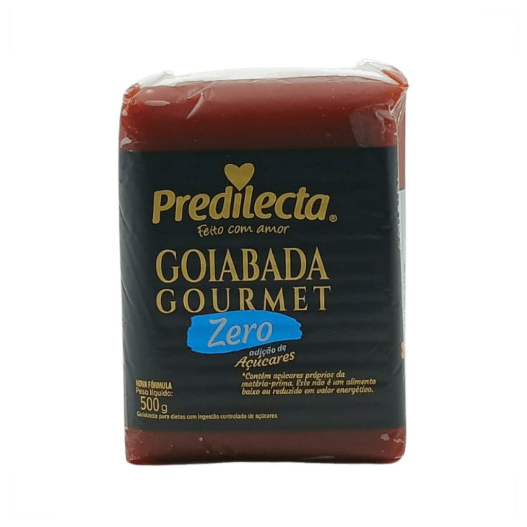 Goiabada Gourmet Zero Adição de Açúcares Predilecta 500g – Delícia sem Culpa, Alta Qualidade e Sabor
