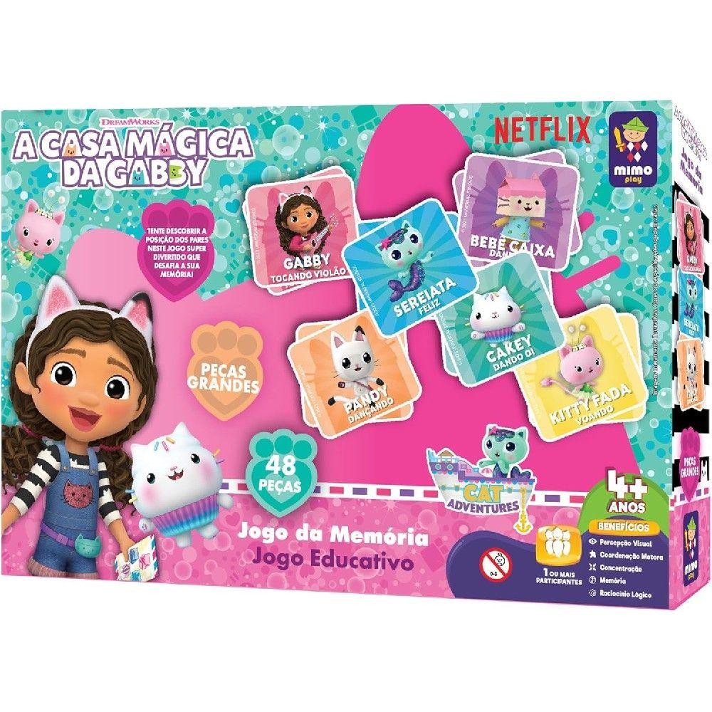 Jogo da Memória 24 Pares Gabby - Mimo