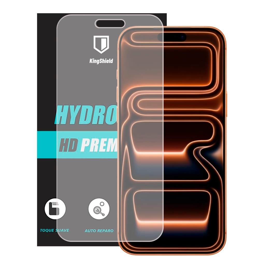 Película Para iPhone 17 Pro Max Kingshield Hydrogel Fosca Anti-Risco Celular Smartphone Anti-Reflexo