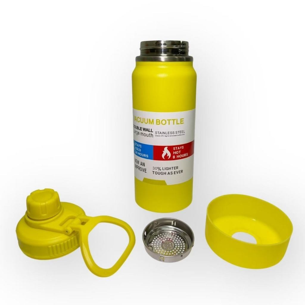 Garrafa Térmica CAPAProtetora 350ml 600ml 800ml 1000ml 1200ml Espacial Quente&Frio Isolamento De Inox Grande Capacidade — imagem 2 de 2
