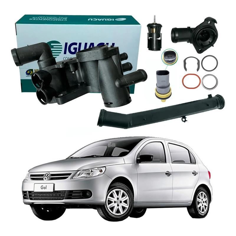 Carcaça Válvula Termostática Gol G5 1.0 1.6 8v 2008 A 2013