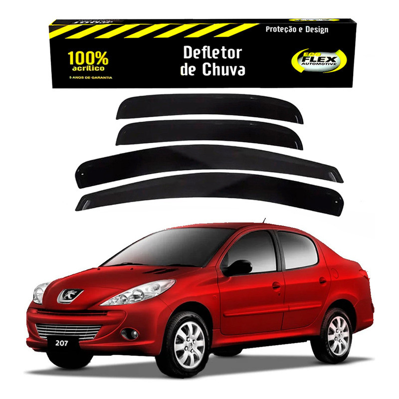 Jogo Calha Defletor Chuva 207 Passion 1.4 1.6 2008 A 2015 em Oferta na Shopee