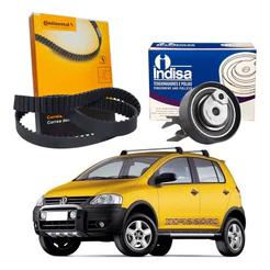 Kit Correia Dentada Tensor Crossfox 1.6 8v 2006 A 2009