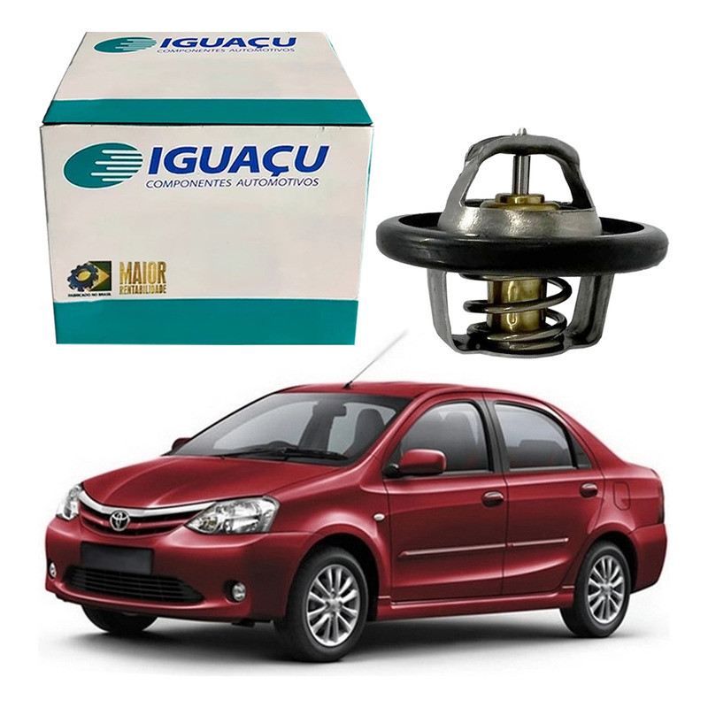 Valvula Termostatica Iguaçu Etios Sedan 1.5 2012 A 2015