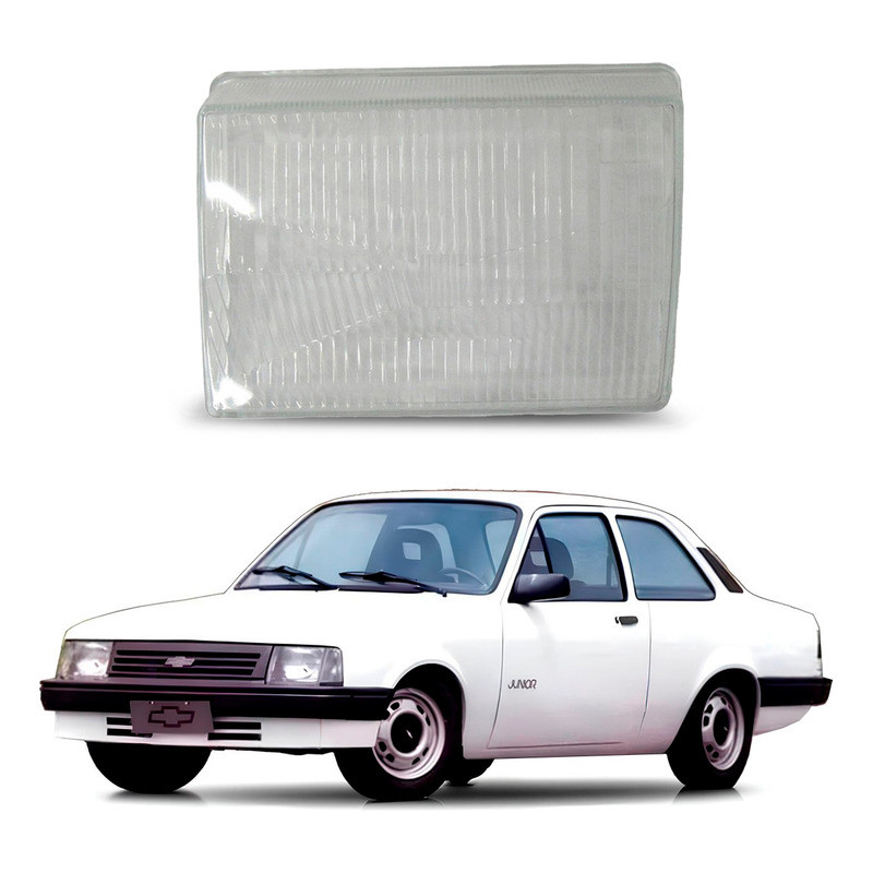 Lente Do Farol Direito Chevette Junior 1.0 1992 A 1993 em Oferta na Shopee