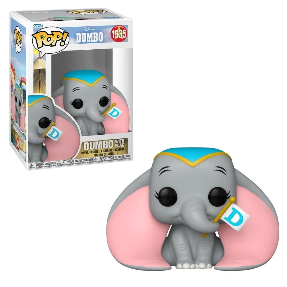 Boneco Funko Pop! Disney Dumbo - Dumbo com Bandeira em Oferta na Shopee
