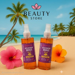 Kit 2 Acelerador de Bronzeado - Urucum, Cenoura e AloeVera | Marquinha Perfeita em Oferta na Shopee