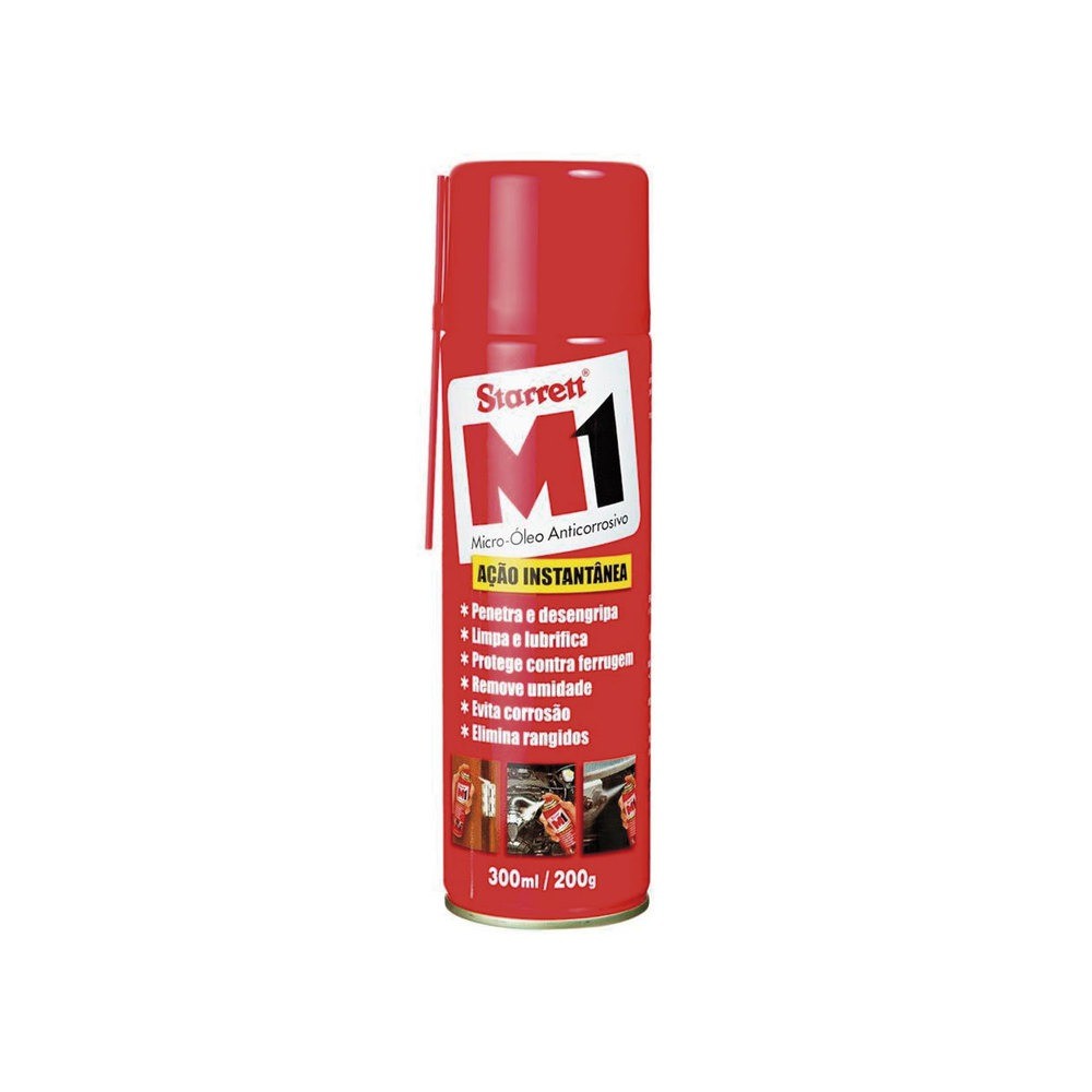 Óleo anti-corrosivo lata com 300 ml - M1-215 - Starrett em Oferta na Shopee