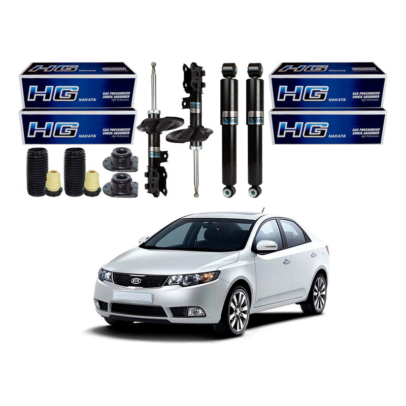 Kit Amortecedor Dianteiro Traseiro Cerato 1.6 2009 A 2012 em Oferta na Shopee