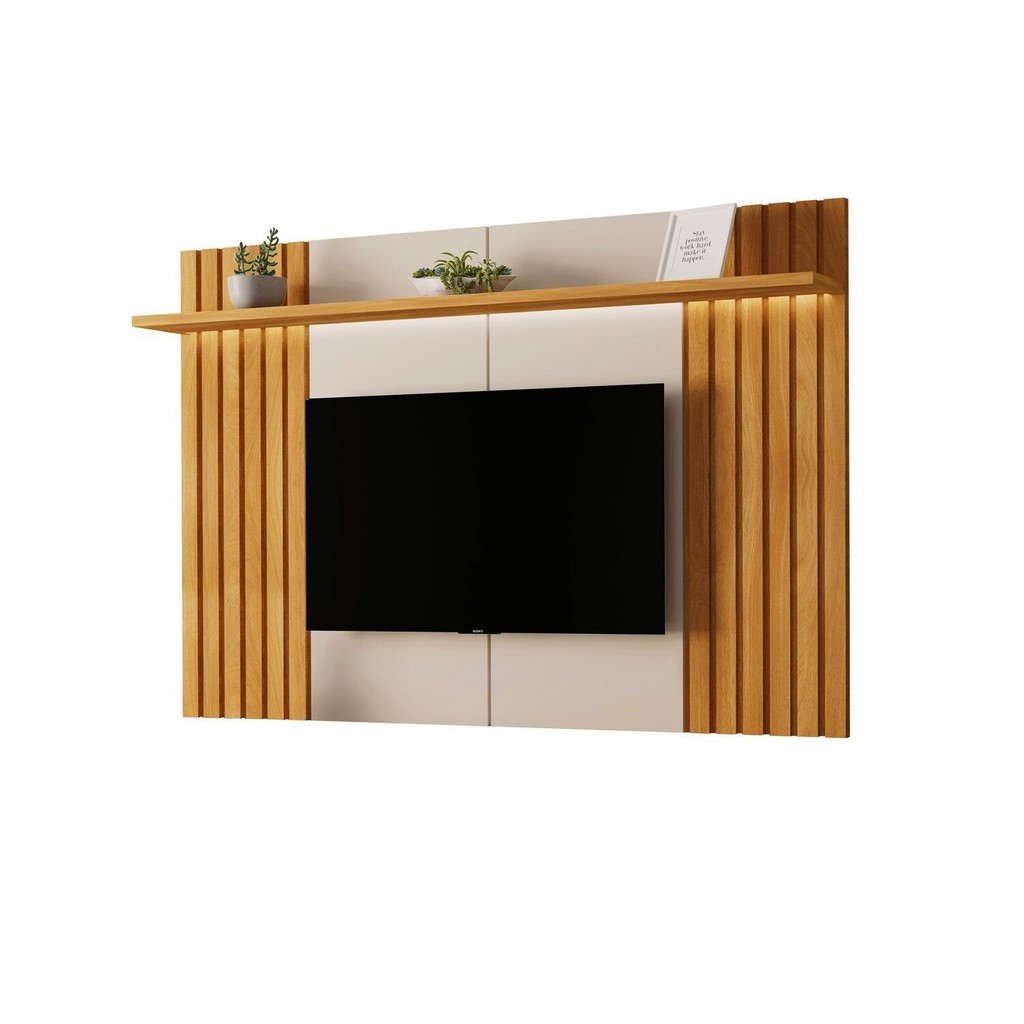 Painel Ripado para Tv até 80 Polegadas 220 Cm Supreme em Oferta na Shopee