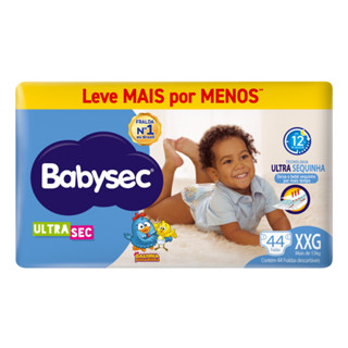 1x Fralda BabySec Ultrasec Leve Mais Pague Menos Hiper XXG Galinha Pintadinha 44 Unidades em Oferta na Shopee