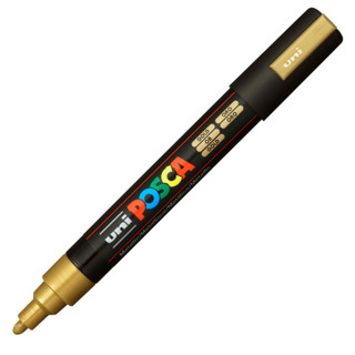 Caneta Posca PC-5M Ouro Uni-Ball em Oferta na Shopee