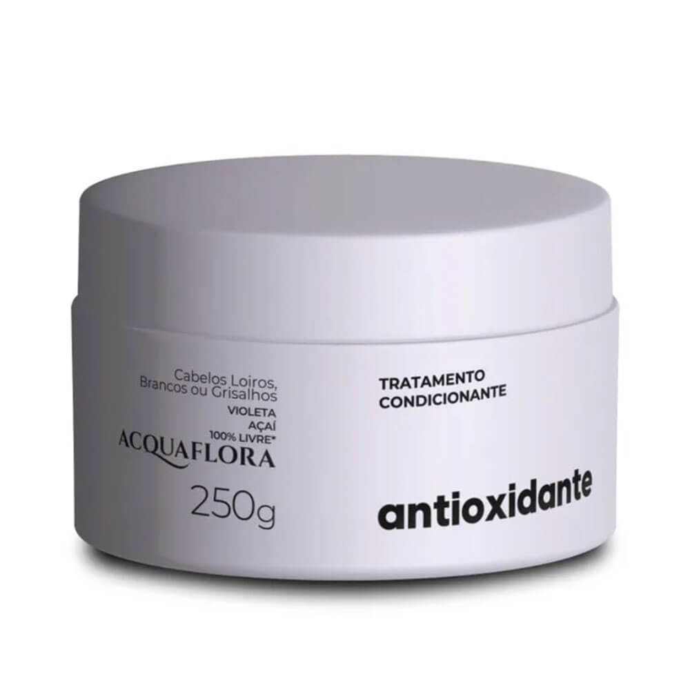 Tratamento Condicionante Acquaflora Antioxidante 250g em Oferta na Shopee