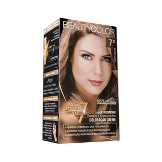 Coloração Beauty Color 7.0 Louro Natural em Oferta na Shopee