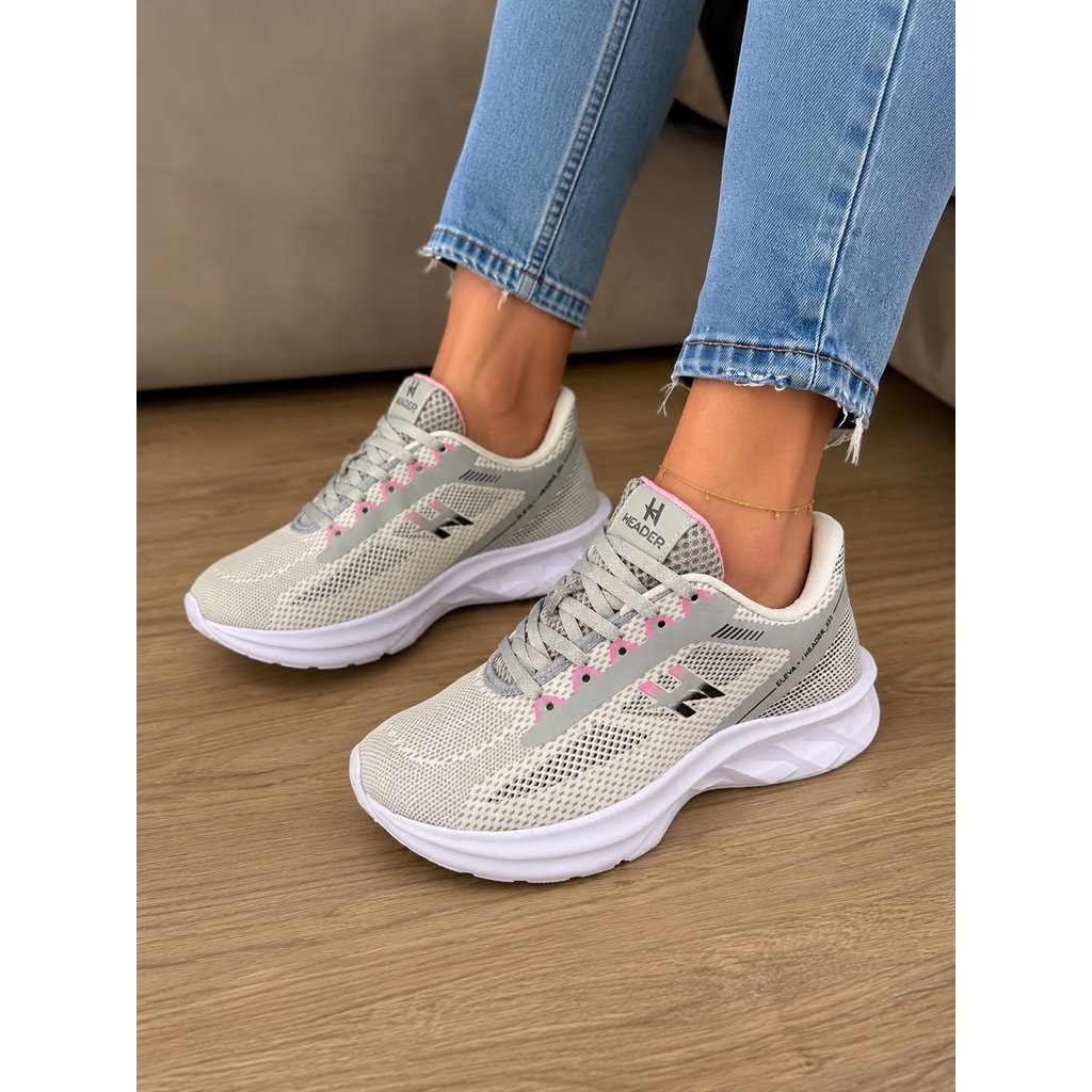 Tênis Header Run - Conforto E Estilo Esporte Casual Header Conforto