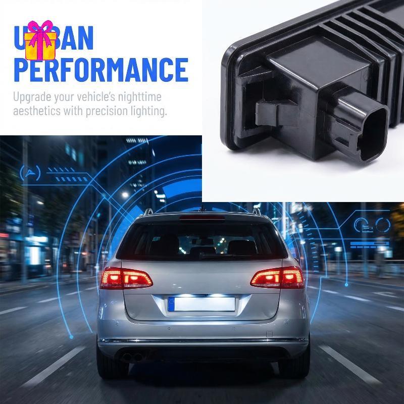 [INTH] Luz LED De Matrícula À Prova D'água Lâmpada De Carro Universal Branco Brilhante Para Substituição De Trailer Tru 