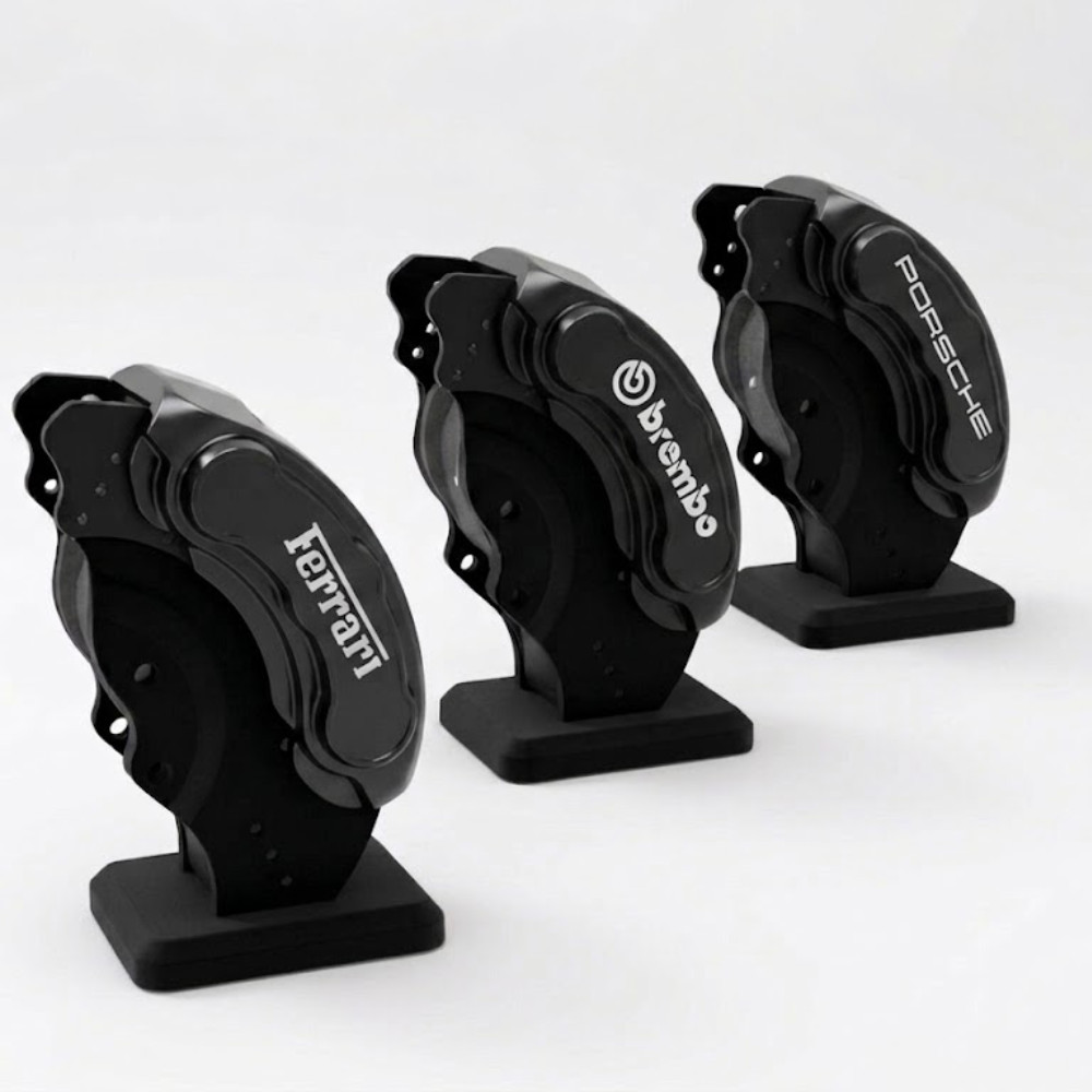 Porta-Lápis Automotivo Pinça de Freio Porsche Ferrari Brembo - 3D