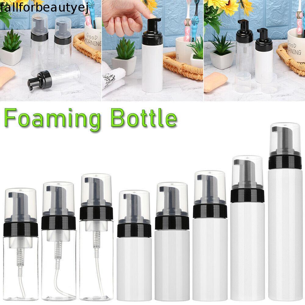 FALLFORBEAUTYEJ Garrafas Recarregáveis Dispensadores De Líquidos De Plástico Para De Bomba De Espuma Doméstica Desinfeta
