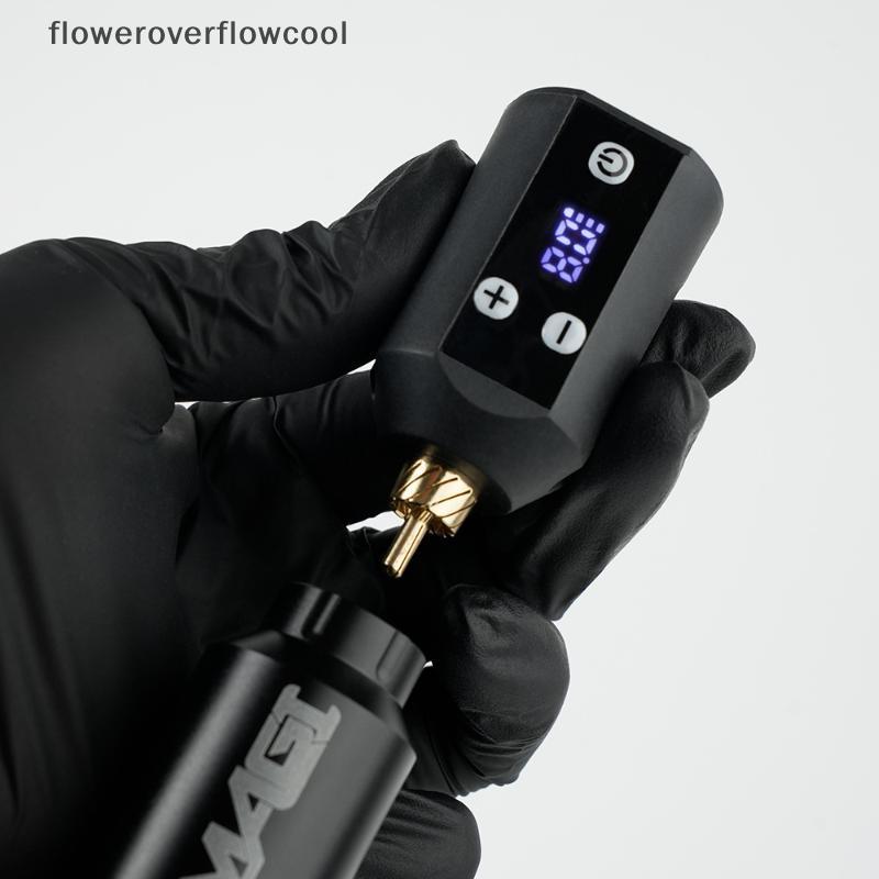 Fonte De Alimentação Sem Fio Da Bateria Pena Tatuagem De 1500mAh 4-12V USB Saída Ajustável De Carregamento Rápido Para A