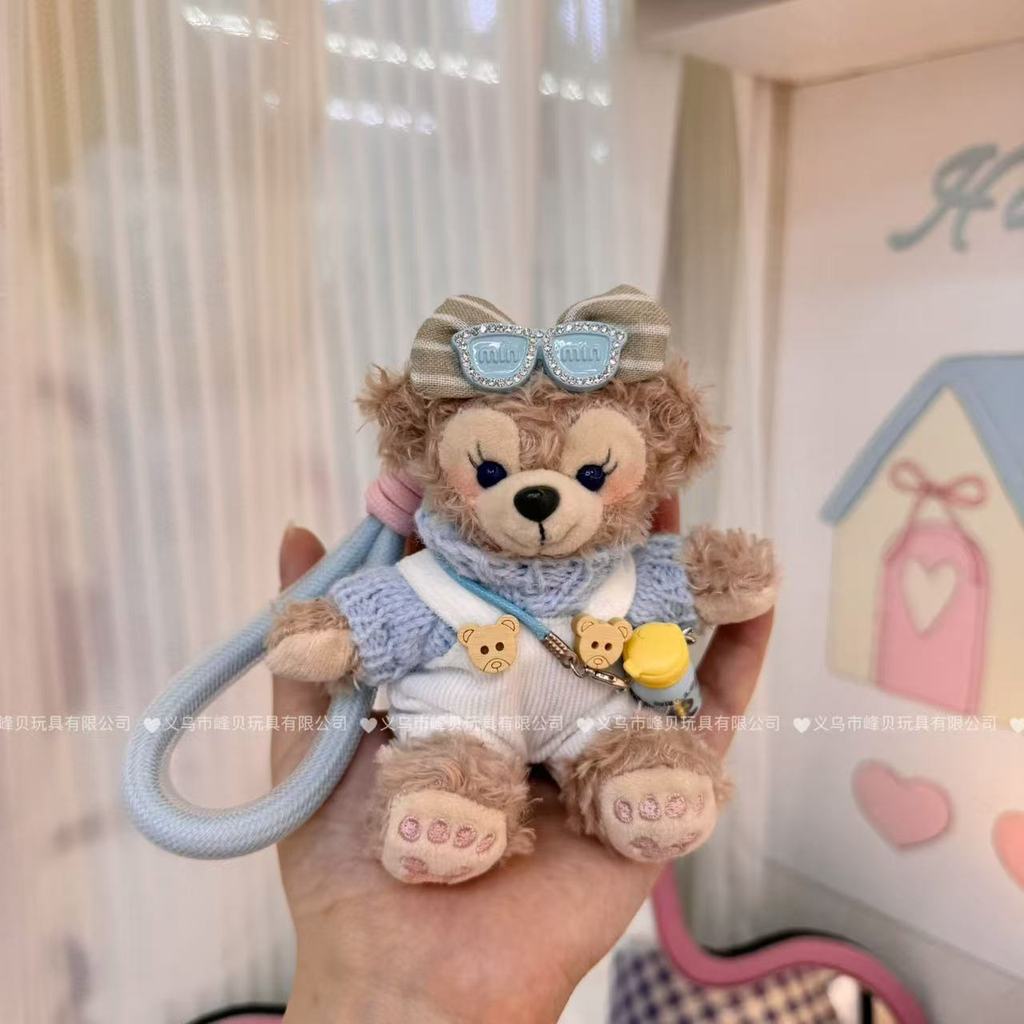 Novo Pingente de Boneca de Vestir Shirley Rose com Macacão de Artista e Prancheta de Desenho, Pingente Fofo de Pelúcia p