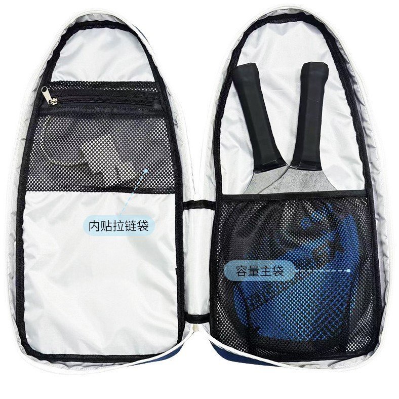 Nova Bolsa de Pickleball Portátil para Raquete, Capa Protetora para Raquete de Pickleball, Bolsa de Armazenamento Esport