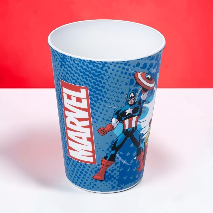 Copo de Plástico Vingadores - 320ml - Disney Original - Plasútil - Rizzo