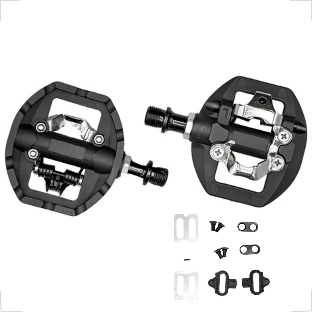 Pedal Clip Plataforma Gta Spd Mtb Bike Rolamento e Taquinhos