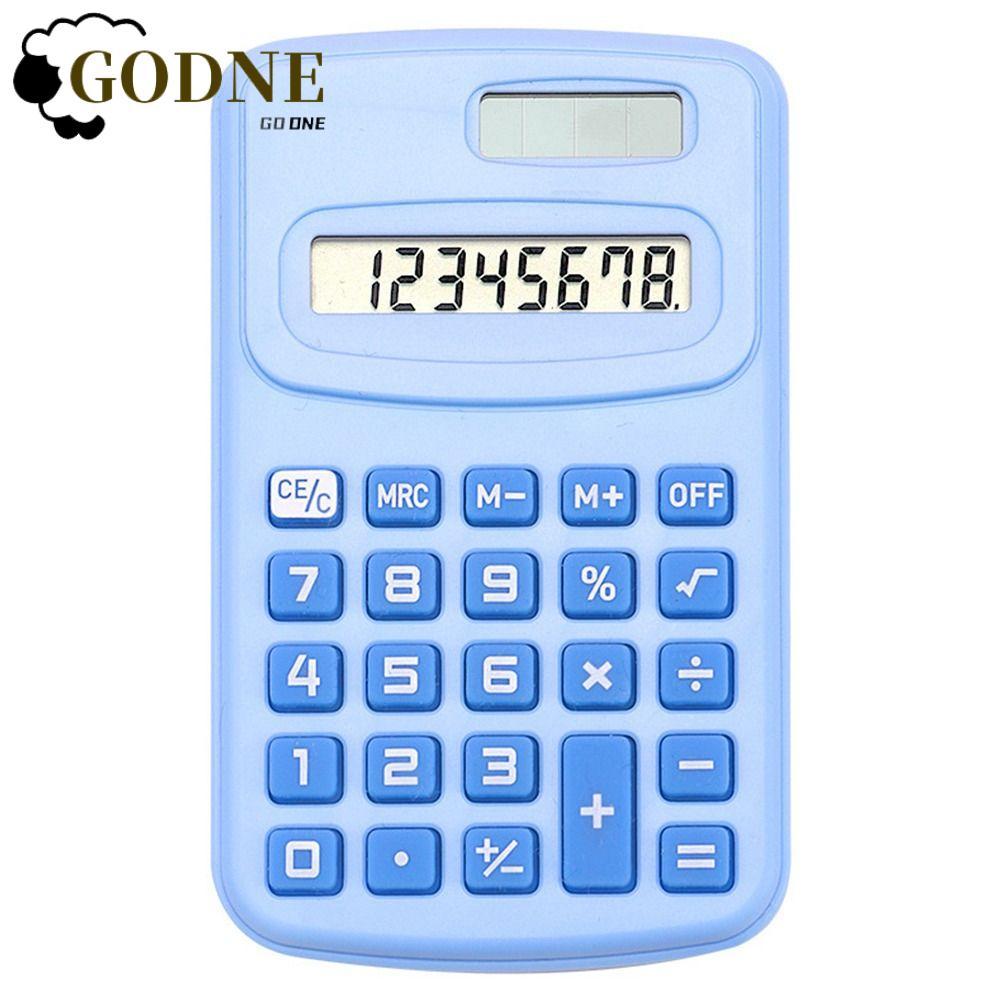 Calculadora Científica GODNESSFO , Mini De Bolso Com Display LCD Grande De 8 Dígitos , Silenciosa