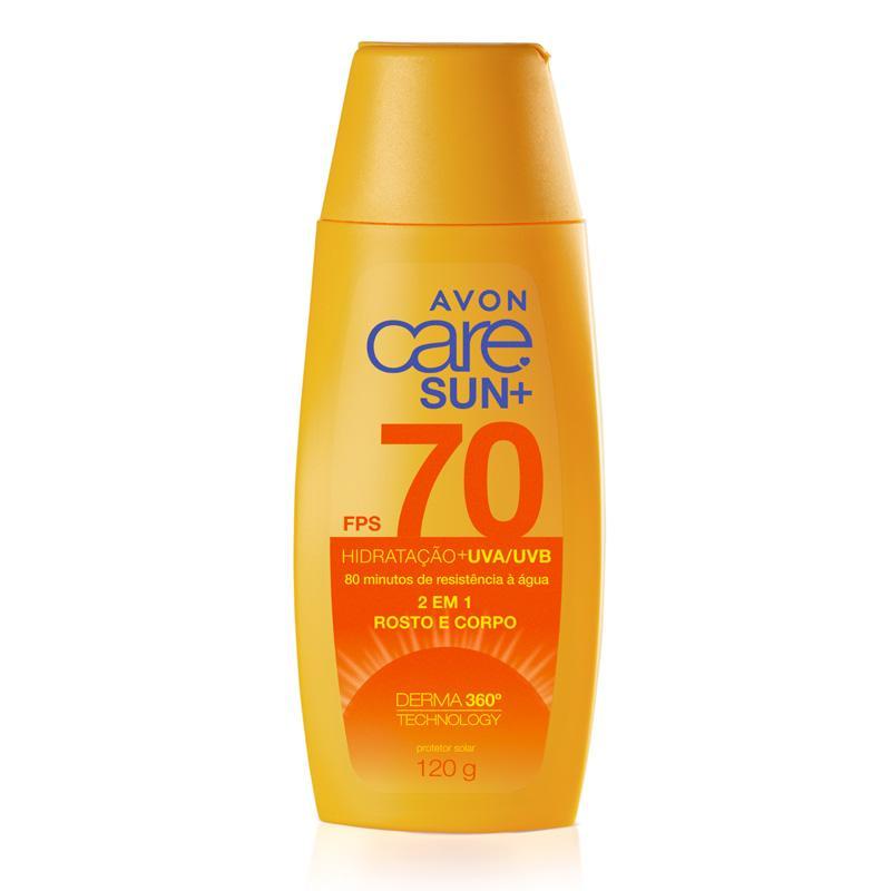 Protetor Solar Avon Care Sun+ FPS 70 120g
