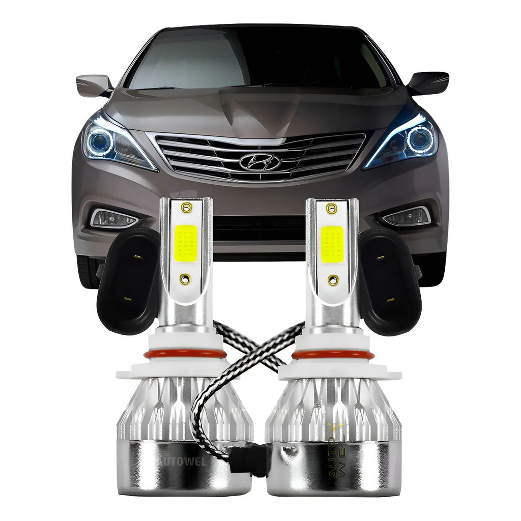 Lâmpada Super Led Azera Sonata Elantra 2010/2016 Farol Milha