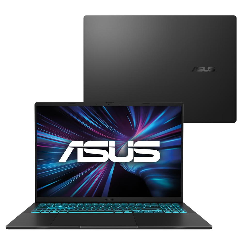 Notebook ASUS Gamer V16 V3607VH NVIDIA RTX5050 Intel Core 5 16GB RAM 512GB SSD Win 11 16" LCD LED FHD nível IPS RP106W