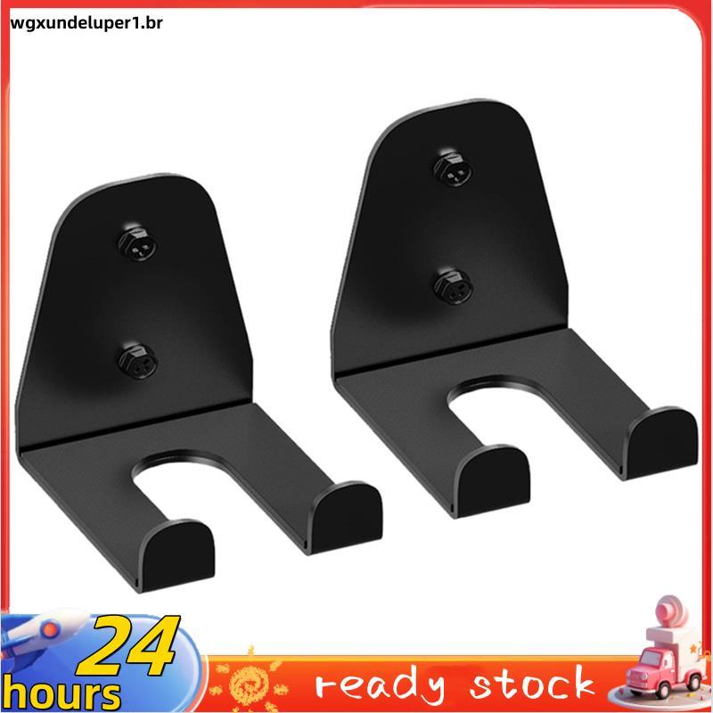 2 Pçs Cabide De Barra , Gancho Duplo Garagem Ginásio Rack De Parede , Montagem Vertical , Acessório Comercial Ou De Em C