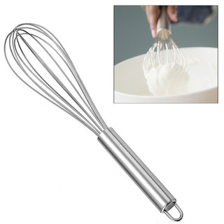 Batedor Manual de aço inoxidável, misturador de ovos, atacado, ferramenta de cozimento, vendas diretas da fábrica, FVED