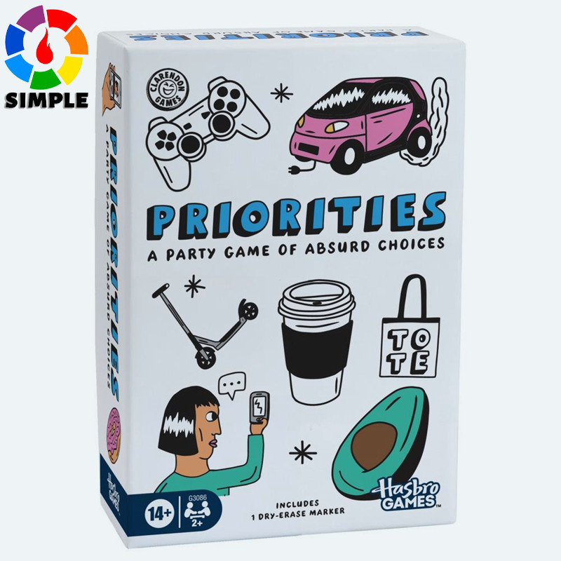 Priorities: The Hilarious New Party Game of Absurd Choices That Gets Everyone Laughing - Card Games