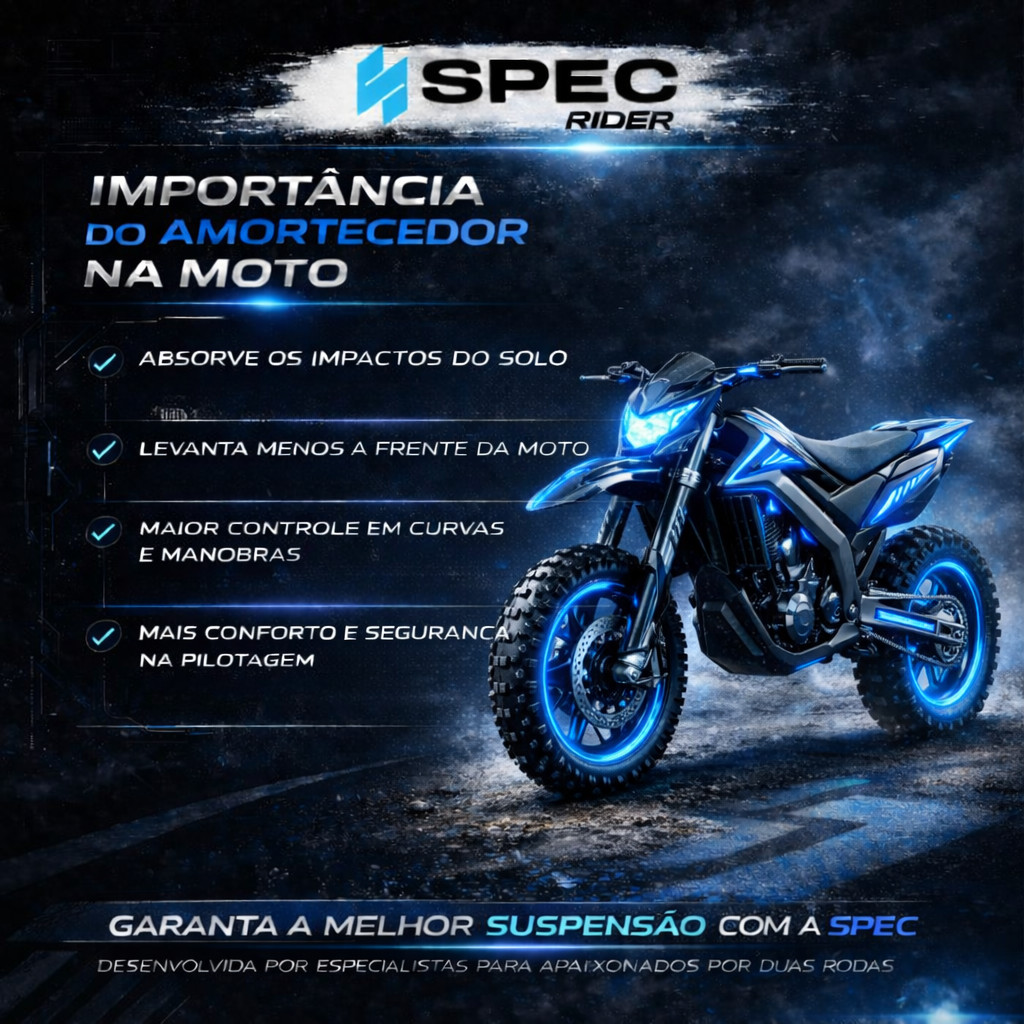 Amortecedor Traseiro Cg 150 Titan Fan Cargo 2004 a 2013 Spec Unidade — imagem 2 de 2