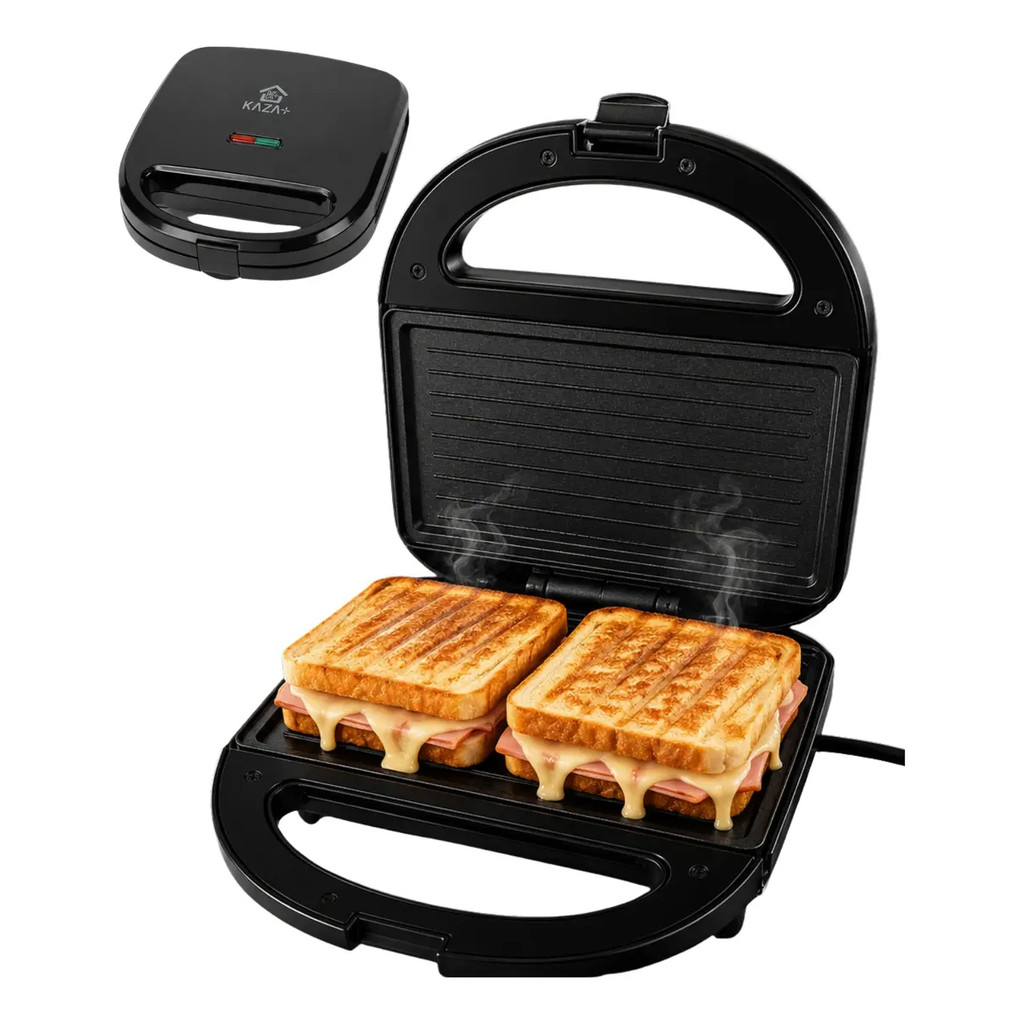Sanduicheira Grill Elétrico 2 Sanduiches 750w Kasa+